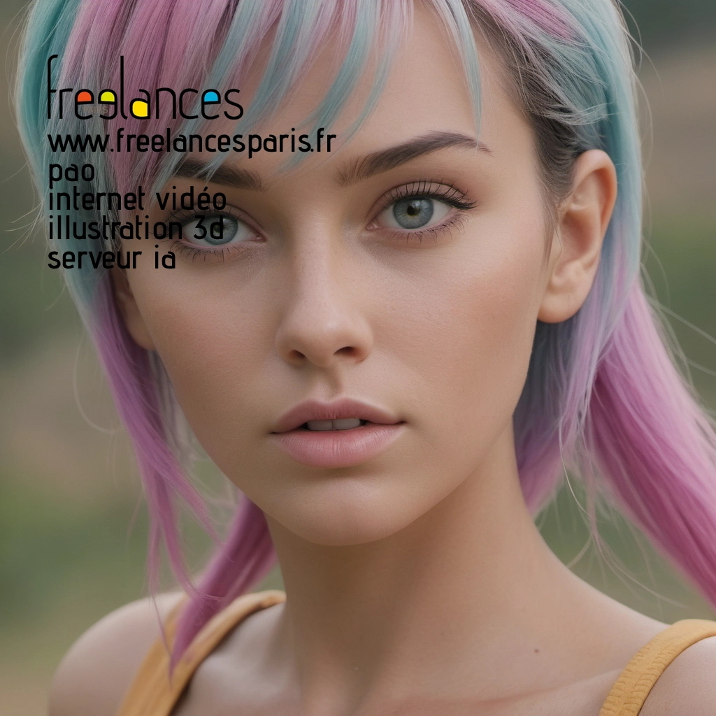 Pao mise en page internet vidéo illustration 3d serveur IA générative AI freelance paris studio de création magazines 8l7alwq0